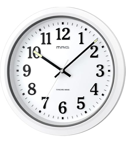 Amazon.co.jp: リズム時計[シチズン]スペイシーM463 大型サイズ(45cm